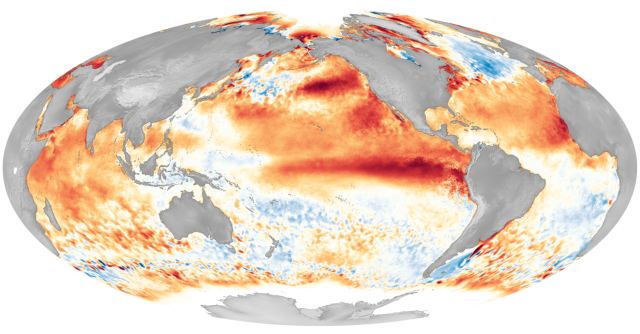 Human-Caused Warming Now a Major Factor in Formation of El Niño